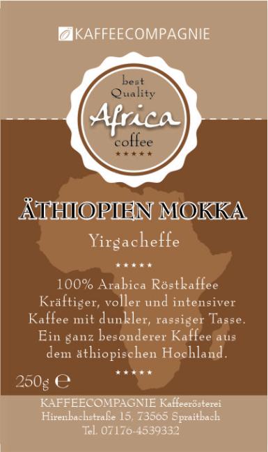 Äthiopien Mokka Yirgacheffe