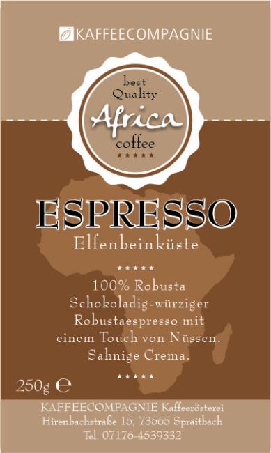Elfenbeinküste Espresso