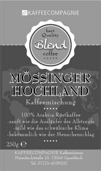 Mössinger Hochlandmischung (100 % Arabica)