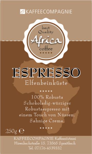 Elfenbeinküste Espresso