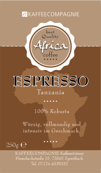 Espresso Tanzania Bukoba