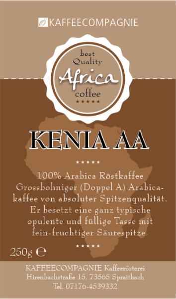 Kenia washed AA plus