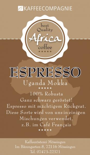 Uganda Mokka Espresso Afrika